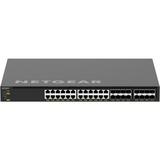 Netgear XSM4340FV Administreret L3 1U Sort, Switch Administreret, L3, Fuld duplex, Stativ-montering, 1U