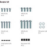 One for all WM2870, Gulvstander Sort
