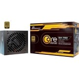 Seasonic SRP-CGX651-A5A32SF, PC strømforsyning Sort