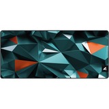 Sharkoon SKILLER SGP30 XXL D1, Gaming Mus pad graugrün/Rød