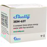 Shelly 3EM-63T Gen3, Måleinstrument Hvid