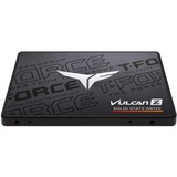 Team Group T-FORCE VULCAN Z 2.5" 480 GB Serial ATA III 3D NAND, Solid state-drev Sort/grå, 480 GB, 2.5", 540 MB/s, 6 Gbit/sek.