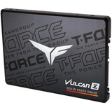 Team Group T-FORCE VULCAN Z 2.5" 480 GB Serial ATA III 3D NAND, Solid state-drev Sort/grå, 480 GB, 2.5", 540 MB/s, 6 Gbit/sek.