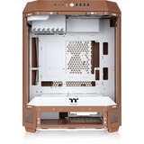 Thermaltake CA-1Z1-00MUWN-00, Towerkabinet lys brun