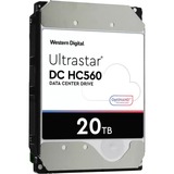 WD Ultrastar DC HC560 3.5" 20480 GB SATA, Harddisk 3.5", 20480 GB, 7200 rpm