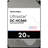 WD Ultrastar DC HC560 3.5" 20480 GB SATA, Harddisk 3.5", 20480 GB, 7200 rpm