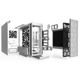 be quiet! Silent Base 802 White Midi Tower Hvid, Towerkabinet Hvid, Midi Tower, PC, Hvid, ATX, EATX, micro ATX, Mini-ITX, Acrylonitrilbutadienstyren, Stål, 18,5 cm