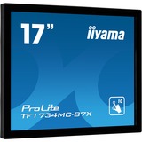 iiyama ProLite TF1734MC-B7X computerskærm 43,2 cm (17") 1280 x 1024 pixel SXGA LED Berøringsskærm Sort, LED-skærm Sort, 43,2 cm (17"), 1280 x 1024 pixel, SXGA, LED, 5 ms, Sort