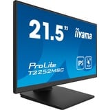 iiyama T2252MSC-B2, LED-skærm Sort (mat)