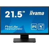 iiyama T2252MSC-B2, LED-skærm Sort (mat)