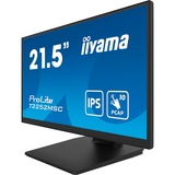 iiyama T2252MSC-B2, LED-skærm Sort (mat)