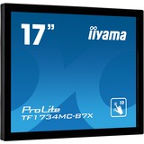 iiyama TF1734MC-B7X computerskærm 43,2 cm (17") 1280 x 1024 pixel SXGA LED Berøringsskærm Sort, LED-skærm Sort, 43,2 cm (17"), 1280 x 1024 pixel, SXGA, LED, 5 ms, Sort