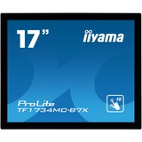 iiyama TF1734MC-B7X computerskærm 43,2 cm (17") 1280 x 1024 pixel SXGA LED Berøringsskærm Sort, LED-skærm Sort, 43,2 cm (17"), 1280 x 1024 pixel, SXGA, LED, 5 ms, Sort