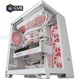ALTERNATE ALT-ICUECS-AMD-003, Gaming PC Hvid/gennemsigtig