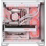 ALTERNATE ALT-ICUECS-AMD-003, Gaming PC Hvid/gennemsigtig