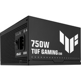 ASUS TUF-GAMING-750B-EVO, PC strømforsyning Sort