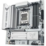 ASUS TUF GAMING B850M-PLUS WIFI7 W AMD B850 Sokkel AM5 micro ATX, Bundkort AMD, Sokkel AM5, AMD Ryzen 7000 Series, AMD Ryzen 8000 Series, AMD Ryzen 9000 Series, Sokkel AM5, DDR5-SDRAM, 256 GB