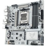 ASUS TUF GAMING B850M-PLUS WIFI7 W AMD B850 Sokkel AM5 micro ATX, Bundkort AMD, Sokkel AM5, AMD Ryzen 7000 Series, AMD Ryzen 8000 Series, AMD Ryzen 9000 Series, Sokkel AM5, DDR5-SDRAM, 256 GB