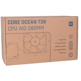 Alphacool Core Ocean T38 AIO 280 mm, Vandkøling Sort