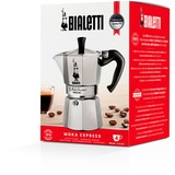 Bialetti Moka Express 0,23 L Aluminium, Espressomaskine Sølv, 0,23 L, Aluminium, 4 kopper, Aluminium, Moka Express, CE