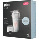 Braun 7500435225045, Epilator Hvid/Rosa