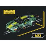 Carrera DIGITAL 132 Aston Martin Vantage GT3 Evo "Comtoyou Racing, No.007" DTM 2025, Racerbil 