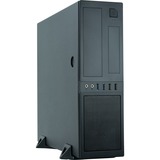 Chieftec CS-12B-300 computeretui Mini Tower Sort 300 W, Towerkabinet Sort, Mini Tower, PC, Sort, Mini-ITX, SGCC, Hjemme/kontor