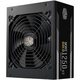 Cooler Master MWE 1250 V2 Black, PC strømforsyning Sort
