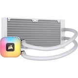 Corsair NAUTILUS II 240 RS ARGB Flydende CPU-køler, Vandkøling Hvid