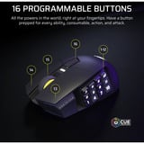 Corsair SCIMITAR Elite Wireless SE, Gaming mus Rødgods