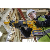 DEWALT XR FLEXVOLT batteri bajonetsav DCS389NT, 54 Volt, Bajonet sav Gul/Sort