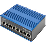 Digitus 8-port Gigabit Ethernet, Switch Blå