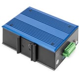 Digitus 8-port Gigabit Ethernet, Switch Blå