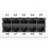 Digitus CAT 3 ISDN patchpanel, uskærmet, 50 porte, Patch Panel grå