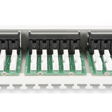 Digitus CAT 3 ISDN patchpanel, uskærmet, 50 porte, Patch Panel grå