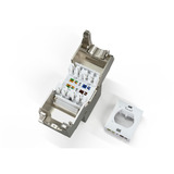 Digitus CAT 6A kompakt Keystone modul skærmet værktøjsfrit 