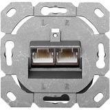 Digitus DN-9006-N stikkontakt RJ-45 Hvid, Samledåse Hvid, RJ-45, Hvid, 80 mm, 80 mm