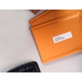 Dymo Ægte LabelWriter Returadresseetiketter | 25 mm x 54 mm | Selvklæbende | Rulle med 500 let-aftagelige etiketter | til LabelWriter etiketmaskiner | Fremstillet i Europa Hvid, Selvklæbende printeretiket, Papir, Permanent, Rektandel, LabelWriter