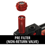EINHELL GE-GP 1145 ECO 1100 W 4,8 bar 4500 l/t, Pumpe Rød/Sort, 1100 W, Vekselstrøm, 4,8 bar, 4500 l/t, Sort, Rød