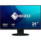 EIZO FlexScan EV2490-BK computerskærm 60,5 cm (23.8") 1920 x 1080 pixel Fuld HD LCD Sort, LED-skærm Sort, 60,5 cm (23.8"), 1920 x 1080 pixel, Fuld HD, LCD, 5 ms, Sort