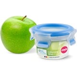 Emsa 508550 enhed til madopbevaring Rund Container 0,15 L Transparent 1 stk, Boks gennemsigtig/Blå, Container, Rund, 0,15 L, Transparent, Polypropylen (PP), Termoplastisk elastomer (TPE), Frugter