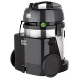 Fakir Deluxe 9800s 22 L Beholder vakuum Tør&våd 2200 W, Våd / tør støvsuger Sølv/Sort, 2200 W, Beholder vakuum, Tør&våd, 22 L, Sort, Sølv