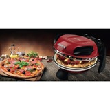 G3 Ferrari Delizia pizza fremstiller & ovn 1 pizza(er) 1200 W Rød, Pizzaovn Rød/Sort, 1 pizza(er), Rustfrit stål, 31 cm, Mekanisk, 400 °C, Rød