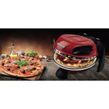 G3 Ferrari Delizia pizza fremstiller & ovn 1 pizza(er) 1200 W Rød, Pizzaovn Rød, 1 pizza(er), Rustfrit stål, 31 cm, Mekanisk, 400 °C, Rød