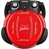 G3 Ferrari Delizia pizza fremstiller & ovn 1 pizza(er) 1200 W Rød, Pizzaovn Rød, 1 pizza(er), Rustfrit stål, 31 cm, Mekanisk, 400 °C, Rød