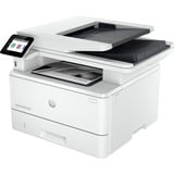 HP LaserJet Pro MFP 4102dw-printer, Multifunktionsprinter grå, Laser, Monoprint, 1200 x 1200 dpi, A4, Direkte udskrivning, Hvid