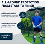 HUDORA Skinnebeskyttere med ankelbeskyttelse, Protektor grå