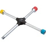 Hazet Krydsnøgle til personbil 705V, med beskyttelseshætter, Hjulskryds 