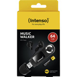 Intenso Music Walker, MP3-afspiller Sort