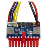 Inter-Tech 88882193 intern strømkabel, Adapter ATX (20-pin), SATA 15-pin + Molex (4-pin), Lige, Lige, Flerfarvet, 35 mm
